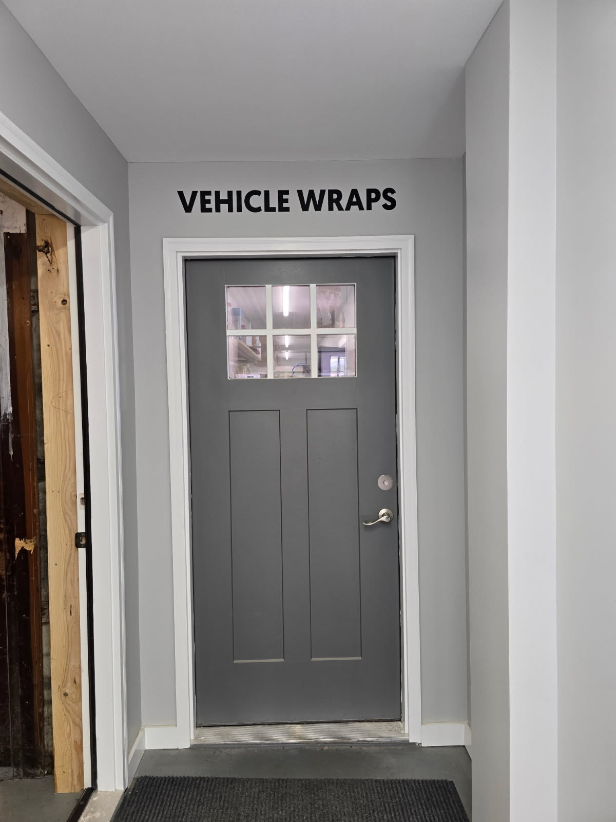 office interior: vehicle wraps