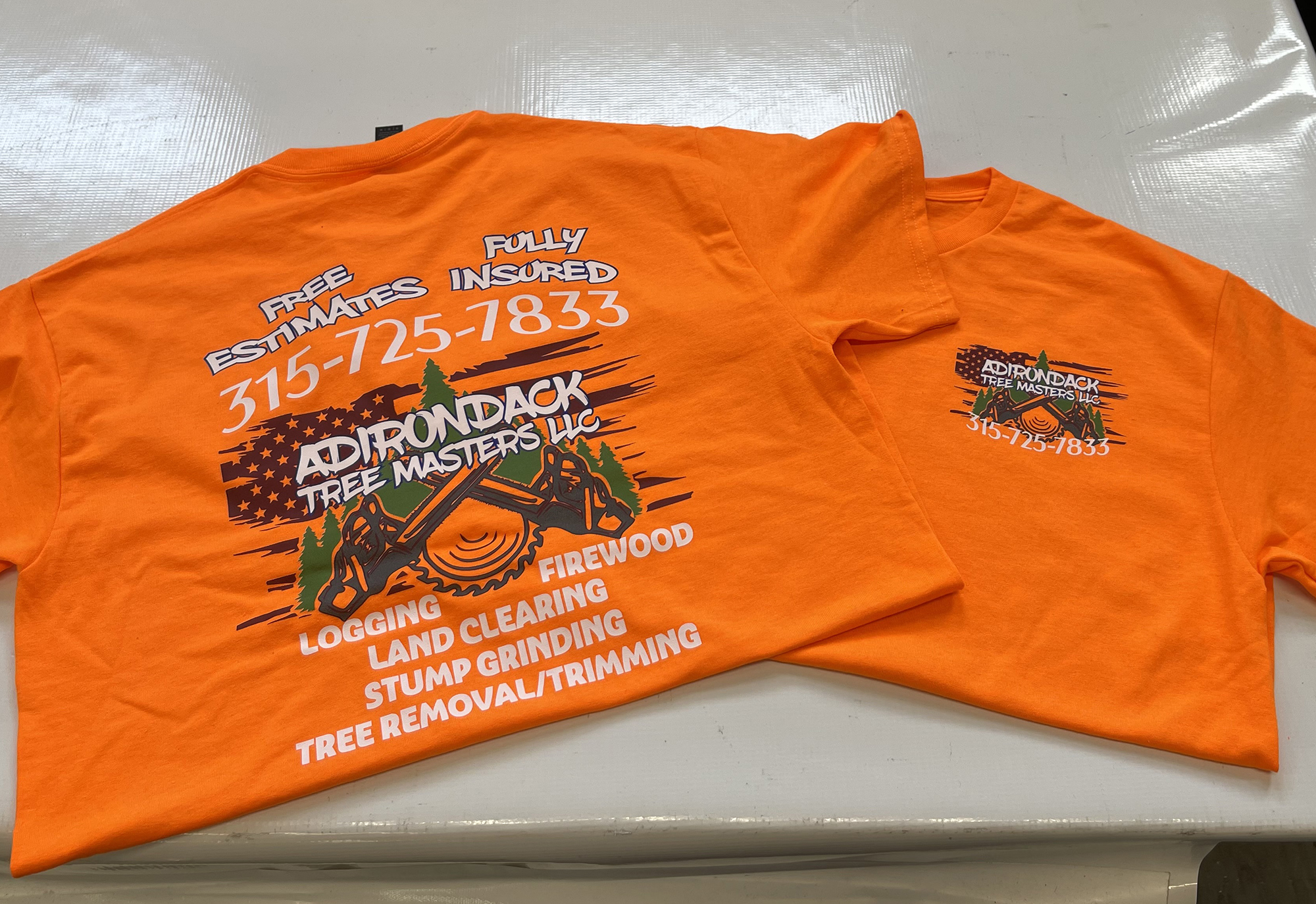 Adironack Tree Masters Company Apparel