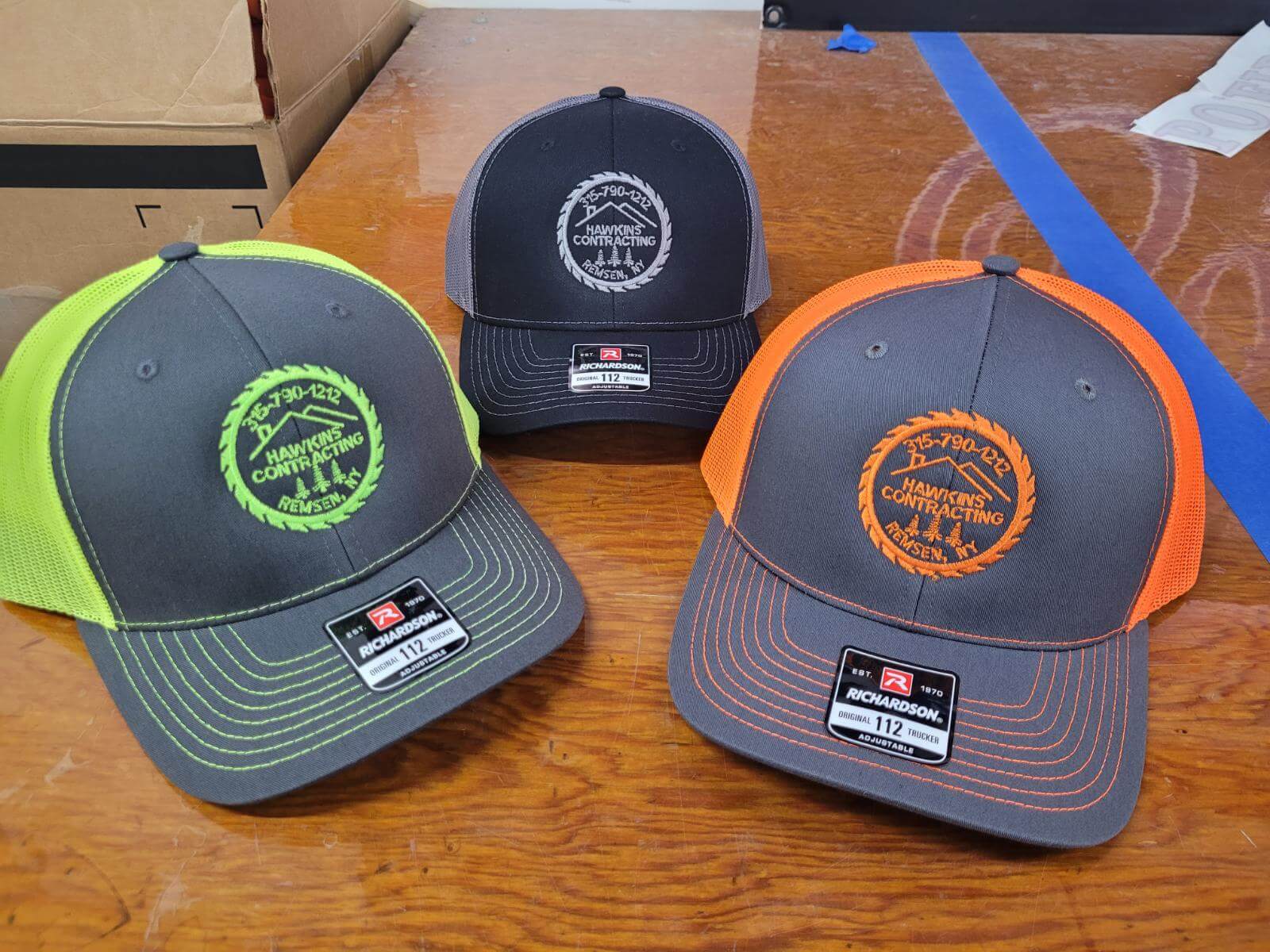 Hawkins Contracting Hat