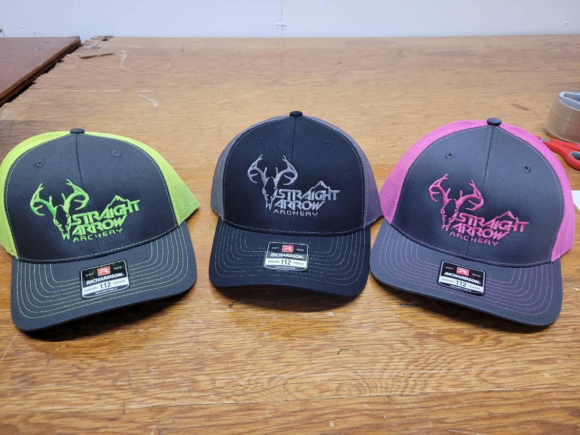 Straight Arrow Hat Embroidery