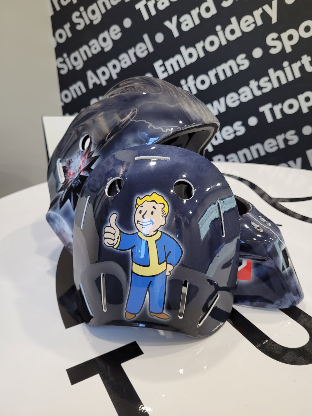 Wrap Hockey Helmet 3